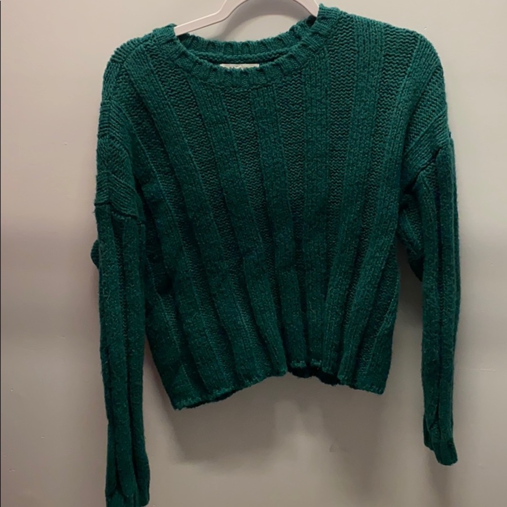 Pacsun dark green sweater